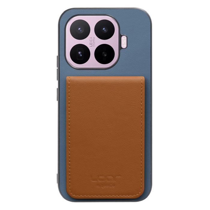 [ LOOF BASIC-SHELL SLIM CARD 4カード ] Xiaomi 17T シャオミ ケース 背面 カード収納 カード入れ カードポケット カバー スマホケース 薄型 大容量 本革 [ Xiaomi 17T ]