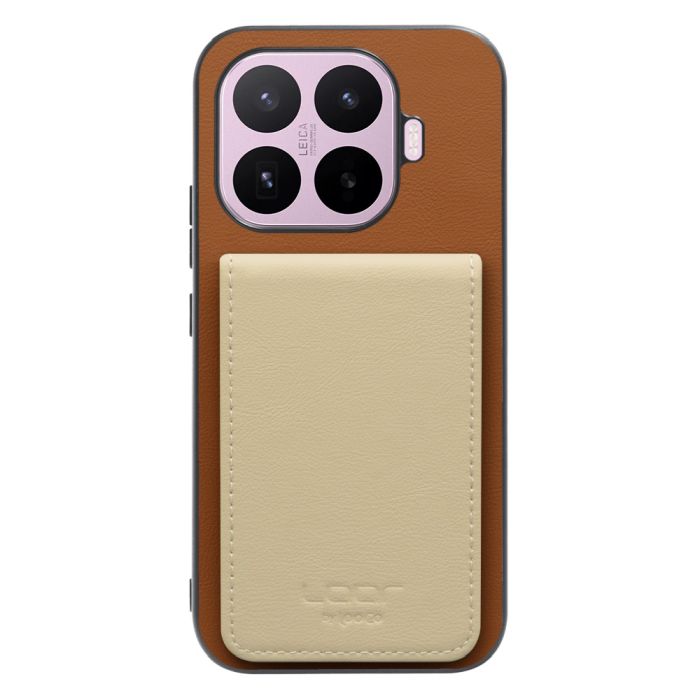 [ LOOF BASIC-SHELL SLIM CARD 4カード ] Xiaomi 17T シャオミ ケース 背面 カード収納 カード入れ カードポケット カバー スマホケース 薄型 大容量 本革 [ Xiaomi 17T ]