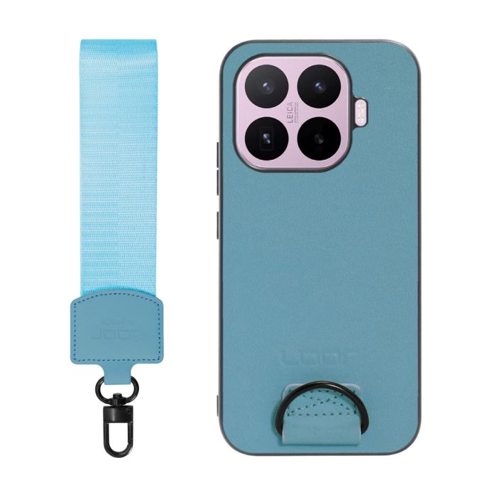 [ LOOF STRAP-SHELL (ショートVer.) ] Xiaomi 17T シャオミ スマホケース 背面 ケース カバー ハードケース ハンドストラップ  本革 [ Xiaomi 17T ]
