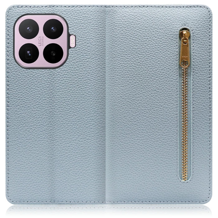 [ LOOF POCKET ] Xiaomi 17T シャオミ スマホケース ケース カバー 手帳型ケース カード収納 本革 マグネットなし ベルトなし ポケット ファスナー [ Xiaomi 17T ]