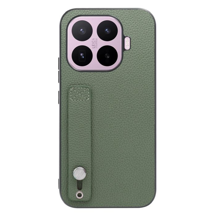 [ LOOF HOLD-SHELL ] Xiaomi 17T シャオミ スマホケース 背面 ケース カバー ハードケース 背面ベルト 本革 ストラップホール [ Xiaomi 17T ]