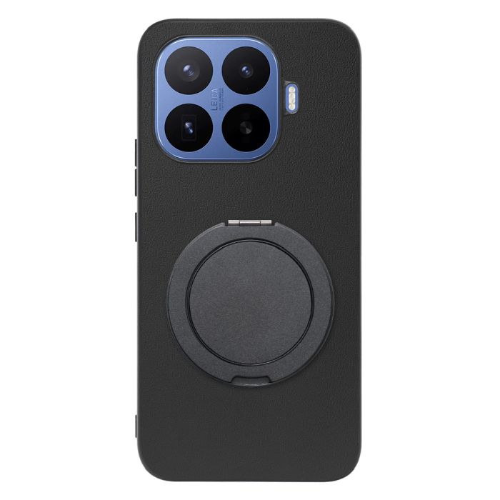 [ LOOF RING-SHELL (シンプル Ver.) ] Xiaomi 17T Pro シャオミ スマホケース 背面 ケース カバー ハードケース スマホリング リング付き 本革 ストラップホール [ Xiaomi 17T Pro ]
