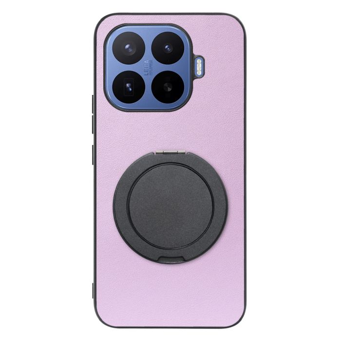 [ LOOF RING-SHELL (シンプル Ver.) ] Xiaomi 17T Pro シャオミ スマホケース 背面 ケース カバー ハードケース スマホリング リング付き 本革 ストラップホール [ Xiaomi 17T Pro ]