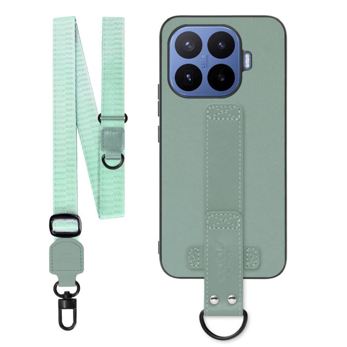 [ LOOF STRAP-SHELL (ロング+ Ver.) ] Xiaomi 17T Pro シャオミ スマホケース 背面 ケース カバー ハードケース ショルダーベルト  本革 [ Xiaomi 17T Pro ]