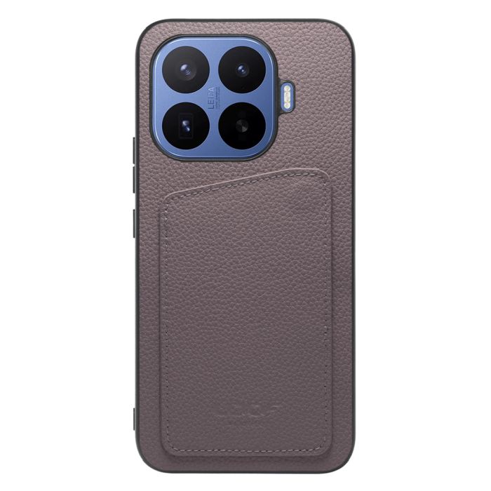 [ LOOF INVISIBLE CARD CASE-SHELL ] Xiaomi 17T Pro シャオミ スマホケース 背面 ケース カバー 本革 見えない収納 カード 見えない 落ちない マグネット [ Xiaomi 17T Pro ]