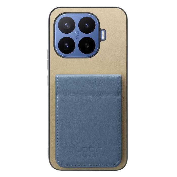 [ LOOF BASIC-SHELL SLIM CARD 2カード ] Xiaomi 17T Pro シャオミ ケース 背面 カード収納 カード入れ カードポケット カバー スマホケース 薄型 大容量 本革 [ Xiaomi 17T Pro ]