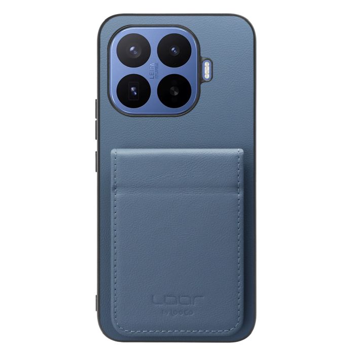 [ LOOF BASIC-SHELL SLIM CARD 2カード ] Xiaomi 17T Pro シャオミ ケース 背面 カード収納 カード入れ カードポケット カバー スマホケース 薄型 大容量 本革 [ Xiaomi 17T Pro ]