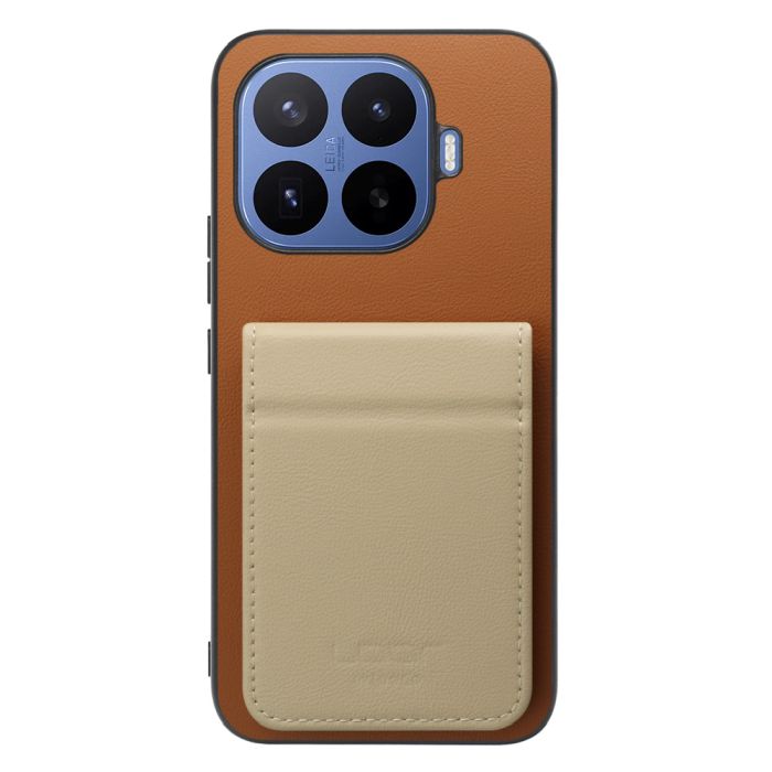 [ LOOF BASIC-SHELL SLIM CARD 2カード ] Xiaomi 17T Pro シャオミ ケース 背面 カード収納 カード入れ カードポケット カバー スマホケース 薄型 大容量 本革 [ Xiaomi 17T Pro ]