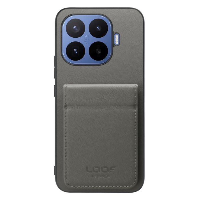 [ LOOF BASIC-SHELL SLIM CARD 2カード ] Xiaomi 17T Pro シャオミ ケース 背面 カード収納 カード入れ カードポケット カバー スマホケース 薄型 大容量 本革 [ Xiaomi 17T Pro ]