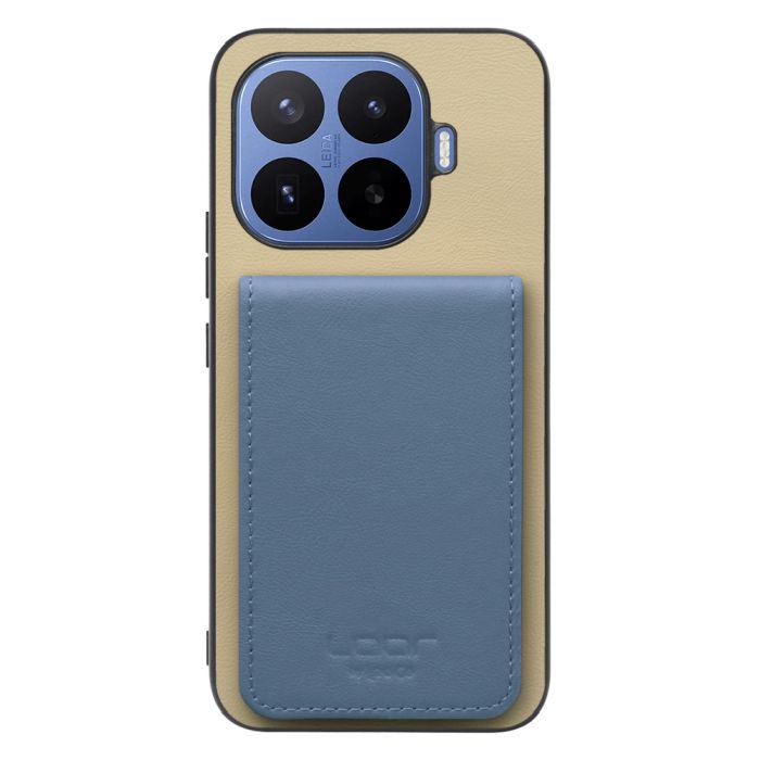 [ LOOF BASIC-SHELL SLIM CARD 4カード ] Xiaomi 17T Pro シャオミ ケース 背面 カード収納 カード入れ カードポケット カバー スマホケース 薄型 大容量 本革 [ Xiaomi 17T Pro ]