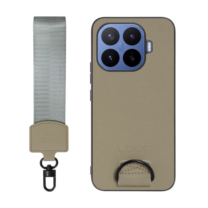 [ LOOF STRAP-SHELL (ショートVer.) ] Xiaomi 17T Pro シャオミ スマホケース 背面 ケース カバー ハードケース ハンドストラップ  本革 [ Xiaomi 17T Pro ]