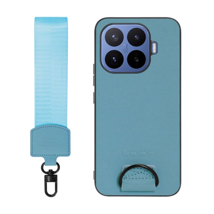 [ LOOF STRAP-SHELL (ショートVer.) ] Xiaomi 17T Pro シャオミ スマホケース 背面 ケース カバー ハードケース ハンドストラップ  本革 [ Xiaomi 17T Pro ]