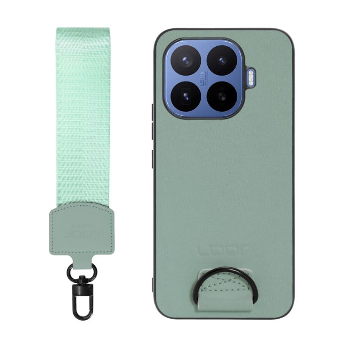 [ LOOF STRAP-SHELL (ショートVer.) ] Xiaomi 17T Pro シャオミ スマホケース 背面 ケース カバー ハードケース ハンドストラップ  本革 [ Xiaomi 17T Pro ]