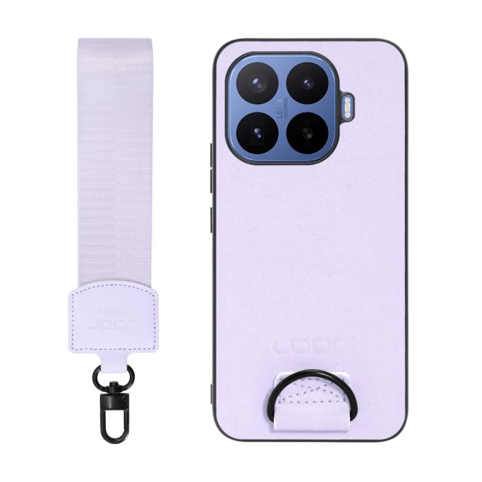 [ LOOF STRAP-SHELL (ショートVer.) ] Xiaomi 17T Pro シャオミ スマホケース 背面 ケース カバー ハードケース ハンドストラップ  本革 [ Xiaomi 17T Pro ]