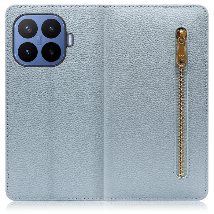 [ LOOF POCKET ] Xiaomi 17T Pro シャオミ スマホケース ケース カバー 手帳型ケース カード収納 本革 マグネットなし ベルトなし ポケット ファスナー [ Xiaomi 17T Pro ]