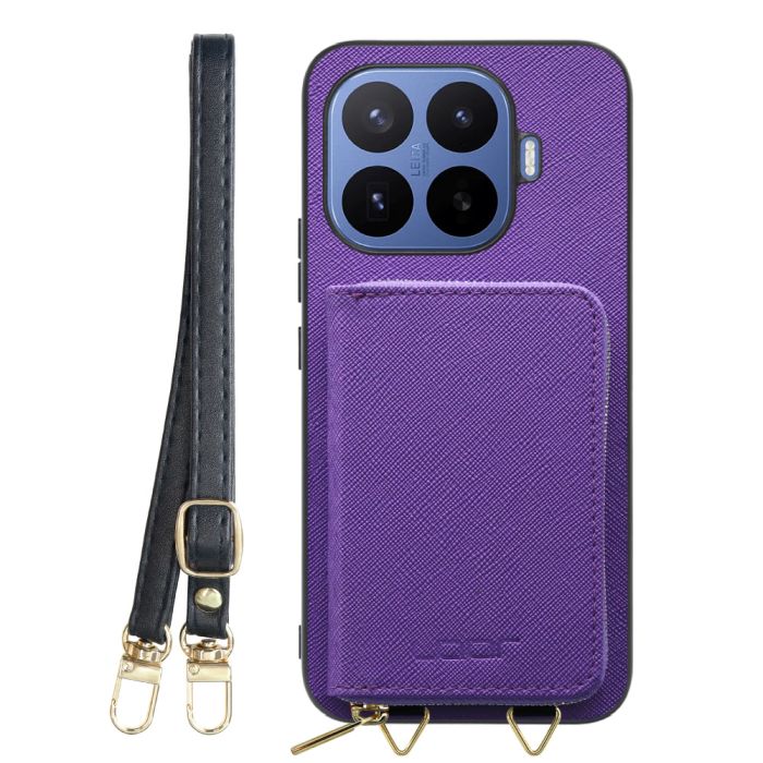 [ LOOF CASUAL-SHELL POUCH ] Xiaomi 17T Pro シャオミ ケース ショルダー スマホショルダー 背面 収納 ポーチ付き カバー スマホケース ストラップ レザー [ Xiaomi 17T Pro ]
