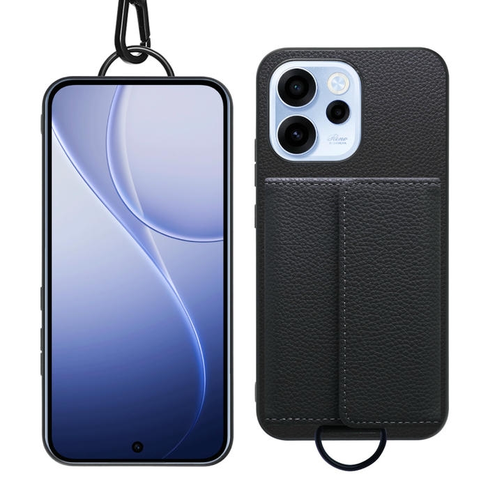 [ LOOF WALLET-SHELL ] OPPO Reno15 A CPH2801 A601OP  ケース カバー スマホケース ショルダー スマホショルダー 本革 背面収納 財布 カード入れ [ OPPO Reno15 A ]