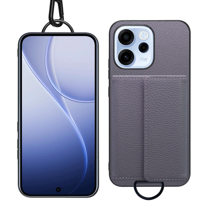 [ LOOF WALLET-SHELL ] OPPO Reno15 A CPH2801 A601OP  ケース カバー スマホケース ショルダー スマホショルダー 本革 背面収納 財布 カード入れ [ OPPO Reno15 A ]