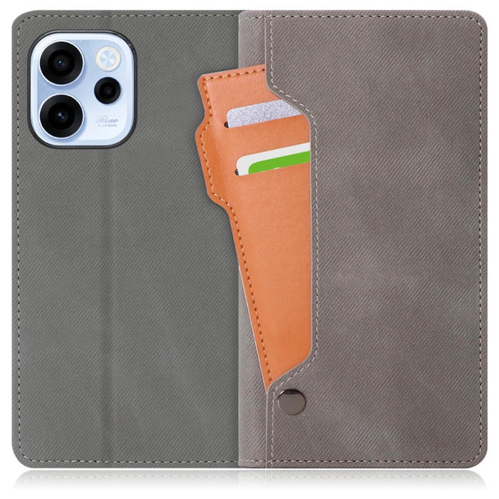 [ LOOF STORAGE ] OPPO Reno15 A CPH2801 A601OP スマホケース ケース カバー 手帳型ケース カード収納 マグネットなし ベルトなし [ OPPO Reno15 A ]