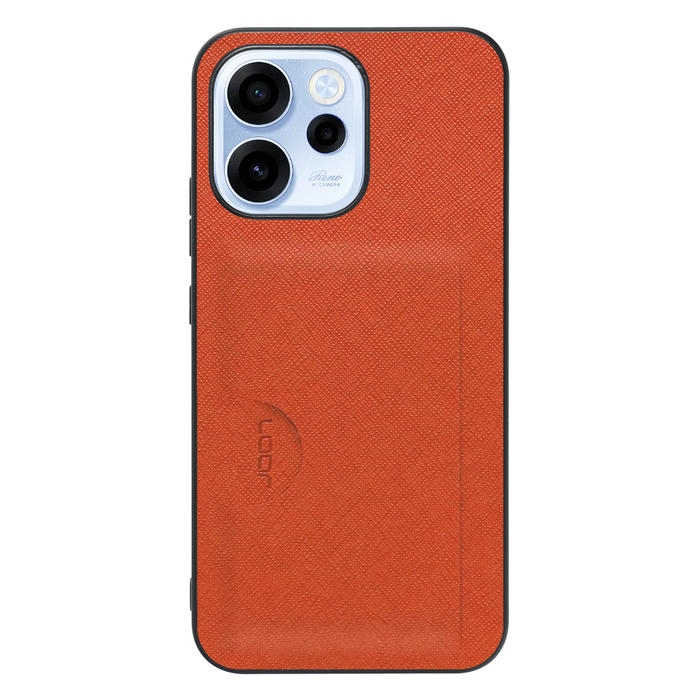 [ LOOF CASUAL-SLOT ] OPPO Reno15 A CPH2801 A601OP スマホケース 背面 カード入れ カードポケット ケース カバー ハードケース カード収納 ストラップホール [ OPPO Reno15 A ]