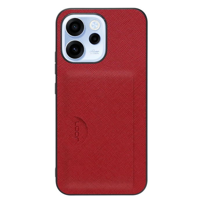 [ LOOF CASUAL-SLOT ] OPPO Reno15 A CPH2801 A601OP スマホケース 背面 カード入れ カードポケット ケース カバー ハードケース カード収納 ストラップホール [ OPPO Reno15 A ]