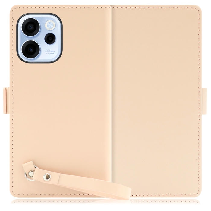 [ LOOF MACARON ] OPPO Reno15 A CPH2801 A601OP スマホケース ケース カバー 手帳型ケース カード収納 ストラップ ベルト付き マグネット付き 本革 [ OPPO Reno15 A ]
