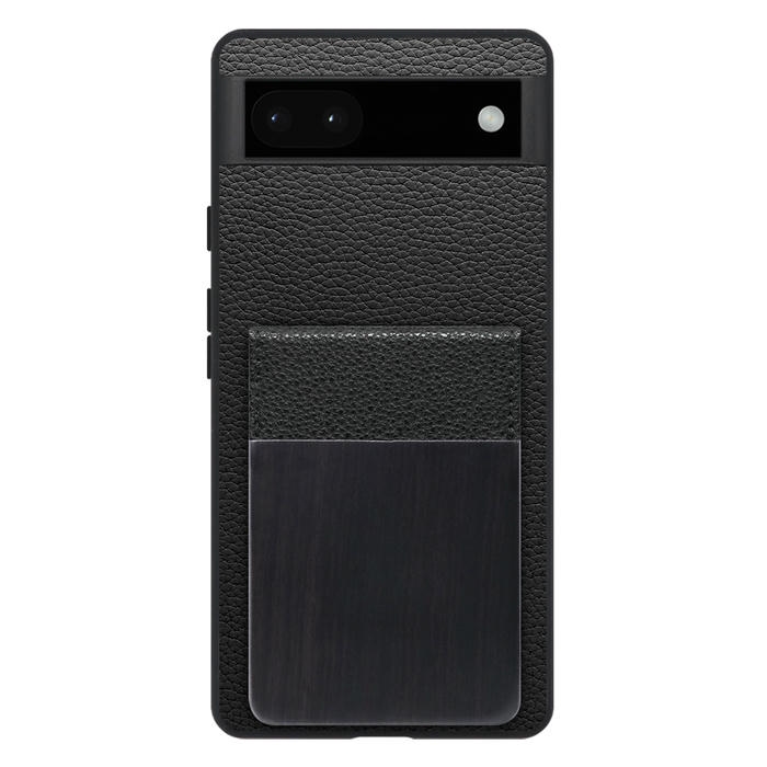 [ LOOF NATURE-SHELL ] Google Pixel 6a googlepixel6a pixel6a ケース 背面 カード収納 カード入れ カードポケット カバー スマホケース 天然木 本革 [ Google Pixel 6a ]