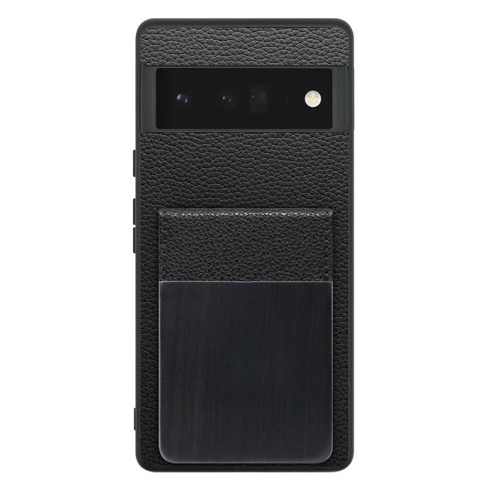 [ LOOF NATURE-SHELL ] Google Pixel 6 Pro Googlepixel6pro 6pro プロ ピクセル6pro ケース 背面 カード収納 カード入れ カードポケット カバー スマホケース 天然木 本革 [ Google Pixel 6 Pro ]