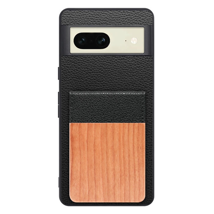 [ LOOF NATURE-SHELL ] Google pixel 7 googlepixel7 pixel7 ピクセル7 ケース 背面 カード収納 カード入れ カードポケット カバー スマホケース 天然木 本革 [ Google Pixel 7 ]