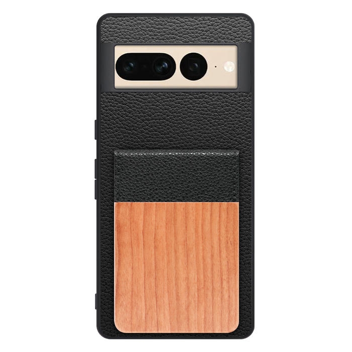[ LOOF NATURE-SHELL ] Google pixel 7 Pro googlepixel7pro 7pro プロ ピクセル7pro ケース 背面 カード収納 カード入れ カードポケット カバー スマホケース 天然木 本革 [ Google Pixel 7 Pro ]