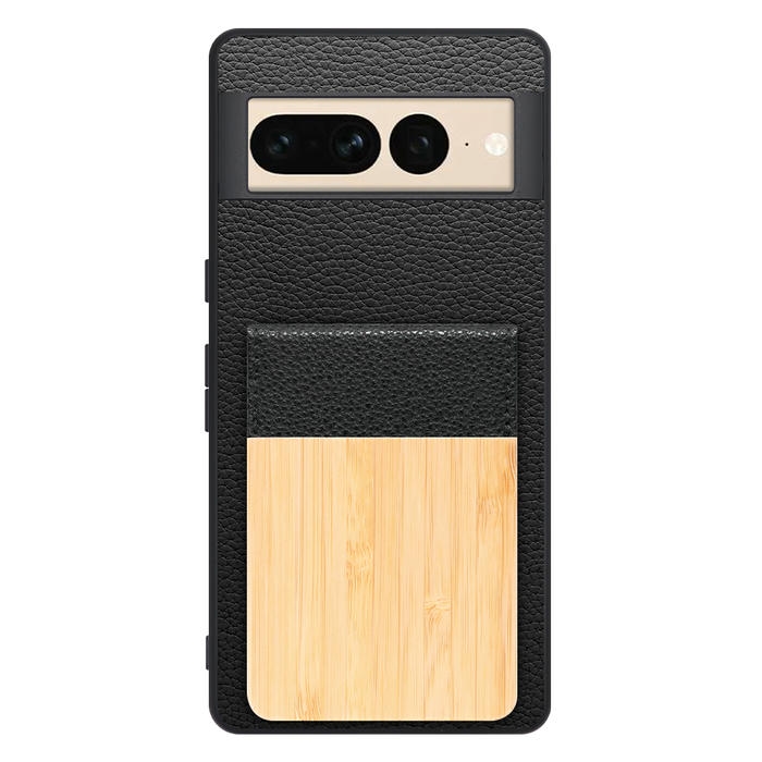 [ LOOF NATURE-SHELL ] Google pixel 7 Pro googlepixel7pro 7pro プロ ピクセル7pro ケース 背面 カード収納 カード入れ カードポケット カバー スマホケース 天然木 本革 [ Google Pixel 7 Pro ]