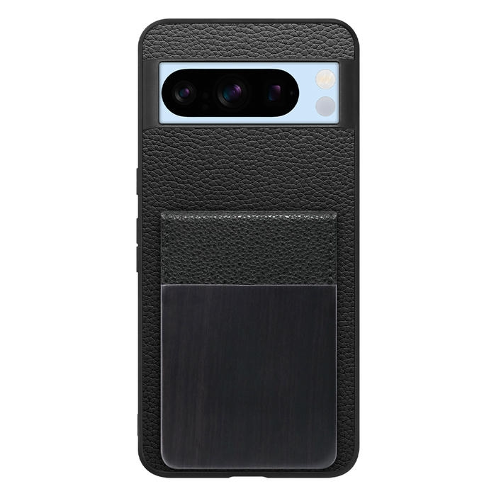 [ LOOF NATURE-SHELL ] Google pixel 8 Pro googlepixel8pro Pixel8 8Pro プロ ピクセル8Pro ケース 背面 カード収納 カード入れ カードポケット カバー スマホケース 天然木 本革 [ Google Pixel 8 Pro ]