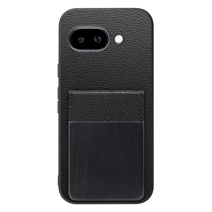 [ LOOF NATURE-SHELL ] Google Pixel 9a Google Pixel9a ピクセル9a ケース 背面 カード収納 カード入れ カードポケット カバー スマホケース 天然木 本革 [ Google Pixel 9a ]