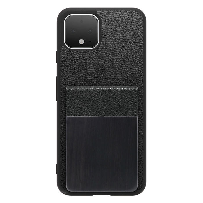[ LOOF NATURE-SHELL ] Google Pixel 4 googlepixel pixel4xl ピクセル4 ケース 背面 カード収納 カード入れ カードポケット カバー スマホケース 天然木 本革 [ Google Pixel 4 ]