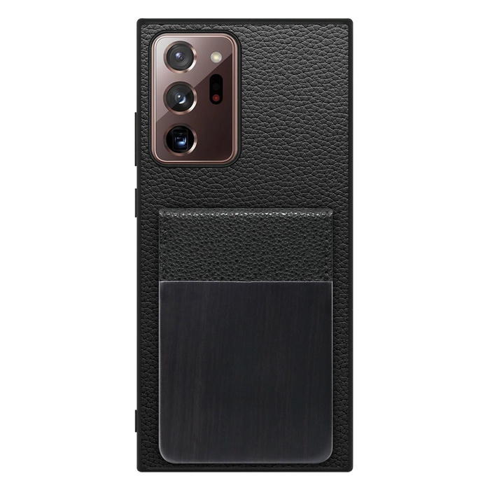 [ LOOF NATURE-SHELL ] Galaxy Note 20 Ultra 5G note20ultra5g note20 ケース 背面 カード収納 カード入れ カードポケット カバー スマホケース 天然木 本革 [ Galaxy Note20 Ultra ]