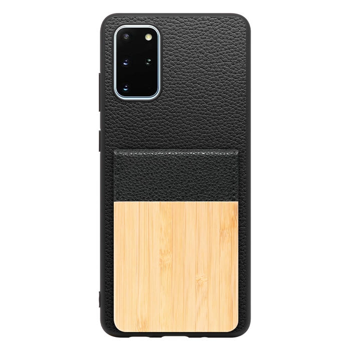 [ LOOF NATURE-SHELL ] Galaxy S20+ 5G SC-52A / SCG02 s20plus S20 plus s20プラス s20+5g s20plus5g ケース 背面 カード収納 カード入れ カードポケット カバー スマホケース 天然木 本革 [ Galaxy S20+ 5G ]