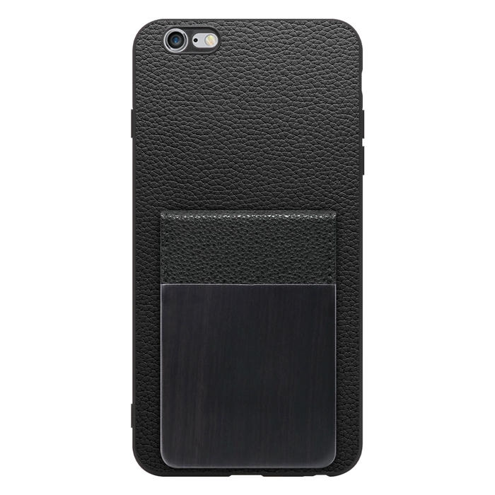 [ LOOF NATURE-SHELL ] iPhone 6 Plus / 6s Plus iphone6plus iphone6splus 6plus 6splus ケース 背面 カード収納 カード入れ カードポケット カバー スマホケース 天然木 本革 [ iPhone 6 Plus / 6s Plus ]