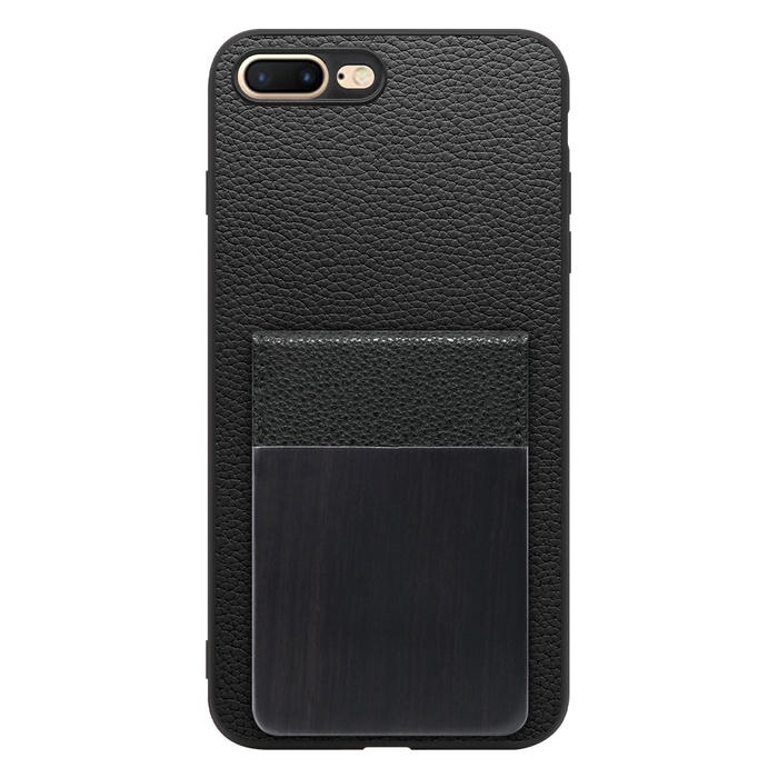 [ LOOF NATURE-SHELL ] iPhone 7 Plus / 8 Plus iphone7plus iphone8plus 7plus 8plus ケース 背面 カード収納 カード入れ カードポケット カバー スマホケース 天然木 本革 [ iPhone 7 Plus / 8 Plus ]