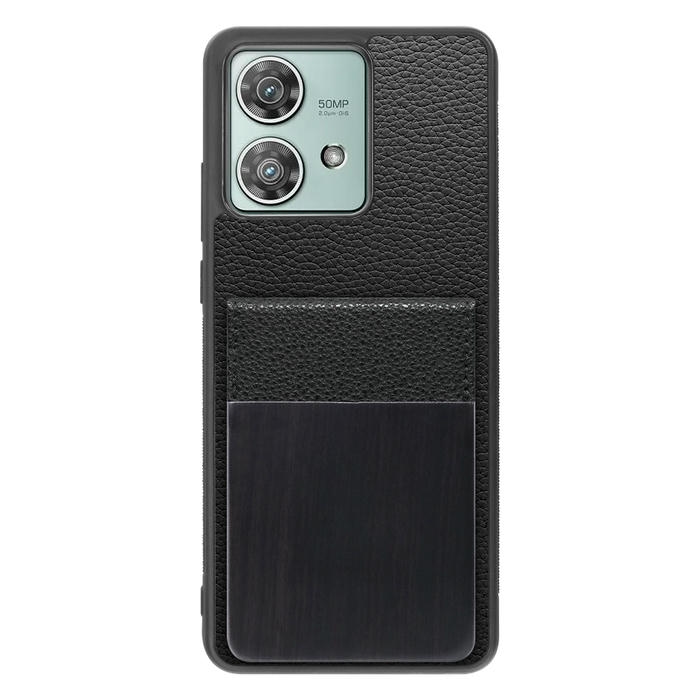 [ LOOF NATURE-SHELL ] motorola edge 40 neo motorola edge40neo ケース 背面 カード収納 カード入れ カードポケット カバー スマホケース 天然木 本革 [ motorola edge 40 neo ]