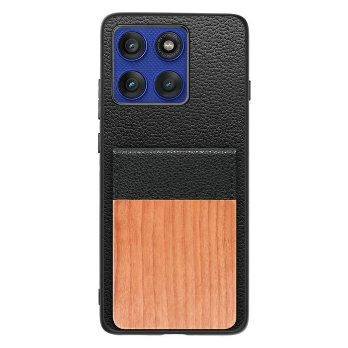 [ LOOF NATURE-SHELL ] motorola edge 60 pro / 60s pro  ケース 背面 カード収納 カード入れ カードポケット カバー スマホケース 天然木 本革 [ motorola edge 60 pro / 60s pro ]