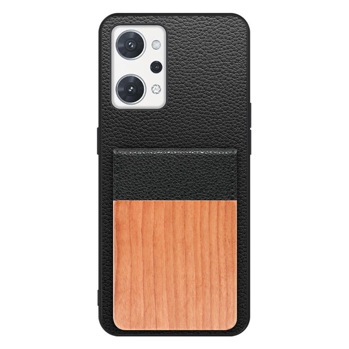 [ LOOF NATURE-SHELL ] OPPO Reno7 A / Reno9 A OPG04 / CPH2523 reno7a reno 7a reno9a reno 9a ケース 背面 カード収納 カード入れ カードポケット カバー スマホケース 天然木 本革 [ OPPO Reno7 A / Reno9 A ]