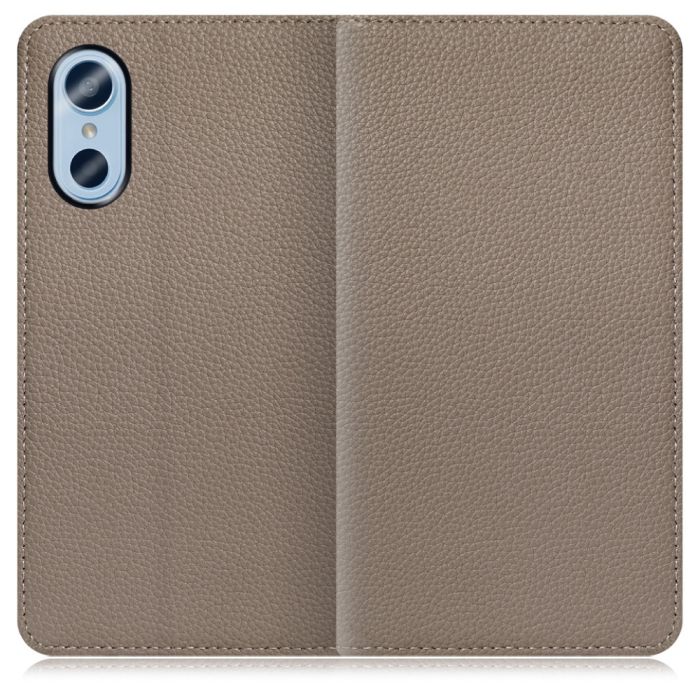 [ LOOF BOOK ] arrows We3 F-52G スマホケース ケース カバー 手帳型ケース カード収納 本革 マグネットなし ベルトなし [ arrows We3 ]