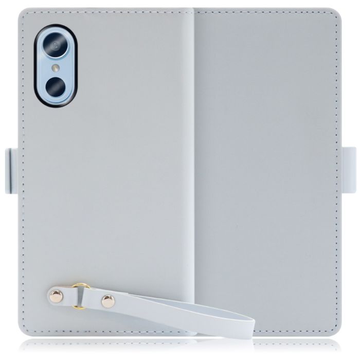 [ LOOF MACARON ] arrows We3 F-52G スマホケース ケース カバー 手帳型ケース カード収納 ストラップ ベルト付き マグネット付き 本革 [ arrows We3 ]