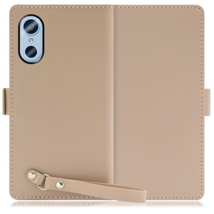[ LOOF MACARON ] arrows We3 F-52G スマホケース ケース カバー 手帳型ケース カード収納 ストラップ ベルト付き マグネット付き 本革 [ arrows We3 ]