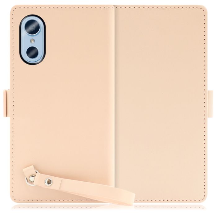 [ LOOF MACARON ] arrows We3 F-52G スマホケース ケース カバー 手帳型ケース カード収納 ストラップ ベルト付き マグネット付き 本革 [ arrows We3 ]