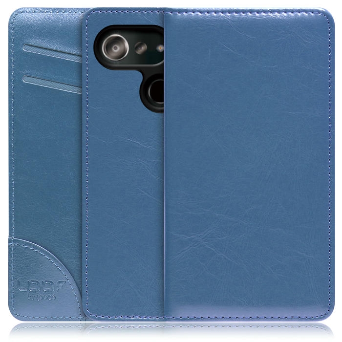 [ LOOF ROYALE ] Android One S6 Androidone S6 androidoneS6 スマホケース ケース カバー 手帳型ケース 本革 レザー カード収納 カードポケット マグネット無し [ Android One S6 ]
