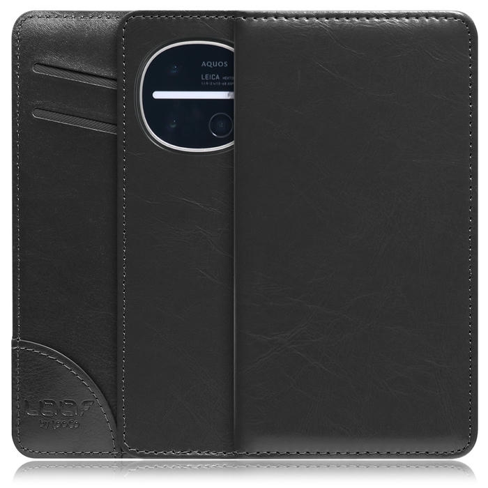 [ LOOF ROYALE ] AQUOS R11 SH-51G SH-M35 スマホケース ケース カバー 手帳型ケース 本革 レザー カード収納 カードポケット マグネット無し [ AQUOS R11 ]
