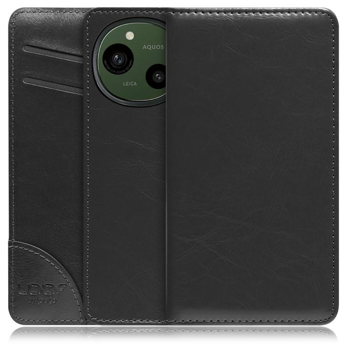 [ LOOF ROYALE ] AQUOS R9 / R10 SH-51E SH-51F スマホケース ケース カバー 手帳型ケース 本革 レザー カード収納 カードポケット マグネット無し [ AQUOS R9 / R10 ]
