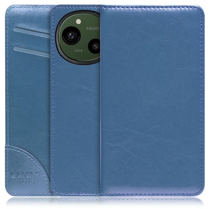 [ LOOF ROYALE ] AQUOS R9 / R10 SH-51E SH-51F スマホケース ケース カバー 手帳型ケース 本革 レザー カード収納 カードポケット マグネット無し [ AQUOS R9 / R10 ]