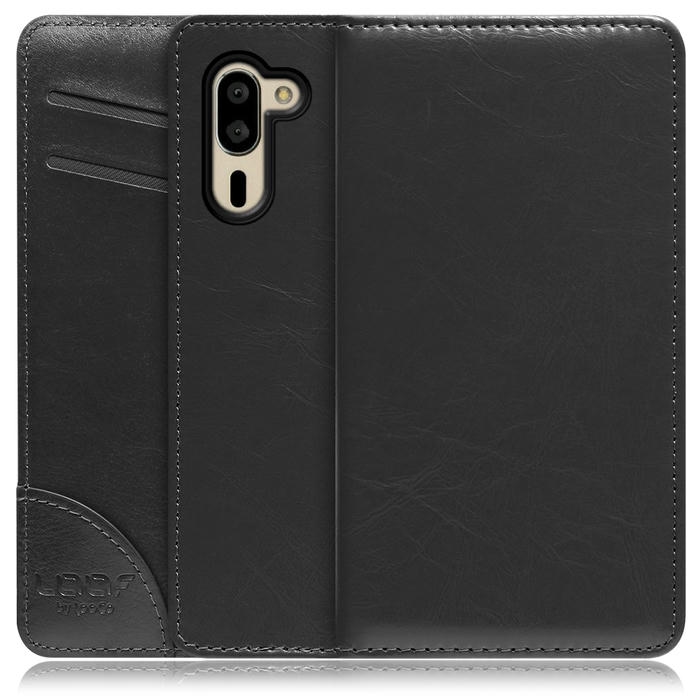 [ LOOF ROYALE ] シンプルスマホ5 シンプルスマホ 5 simple スマホケース ケース カバー 手帳型ケース 本革 レザー カード収納 カードポケット マグネット無し [ シンプルスマホ5 ]